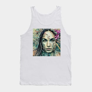 Portrait of Gal Tank Top